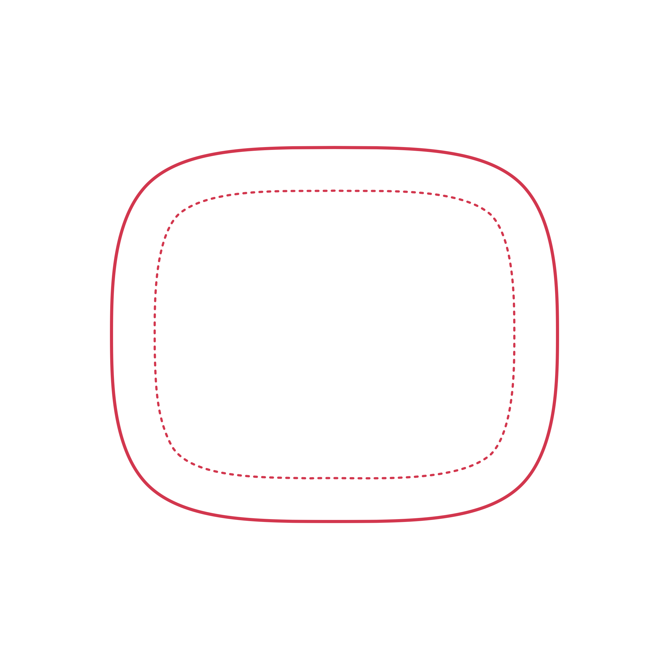 Objects Plates Ikea Vardera Plate Rectangle Outline Drawing Svg Vector Free Vectors